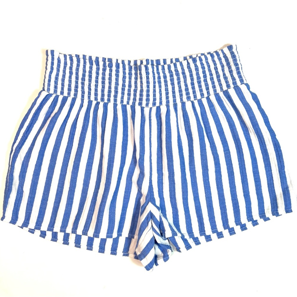 Vineyard Vines Striped Cotton Gauze Shorts Size Large
